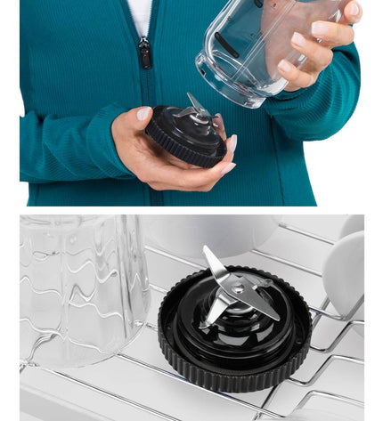 Nutribullet NBP013GM gray 600ml mixer cup for small electric kitchen appliances, suitable for smoothies and blending.