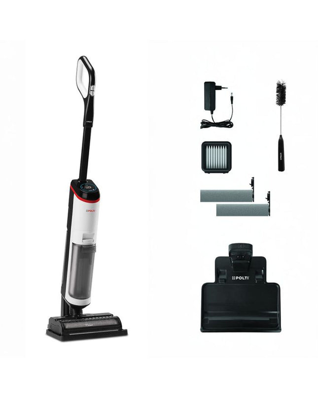 POLTI WD30 steam cleaner for home and kitchen cleaning, with 450W power and compact design, suitable for floor and window maintenance.