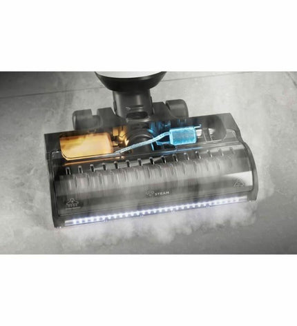 Polti RollySteam WD10 steam cleaner and vacuum for home cleaning, floor, and window maintenance, with a compact design.