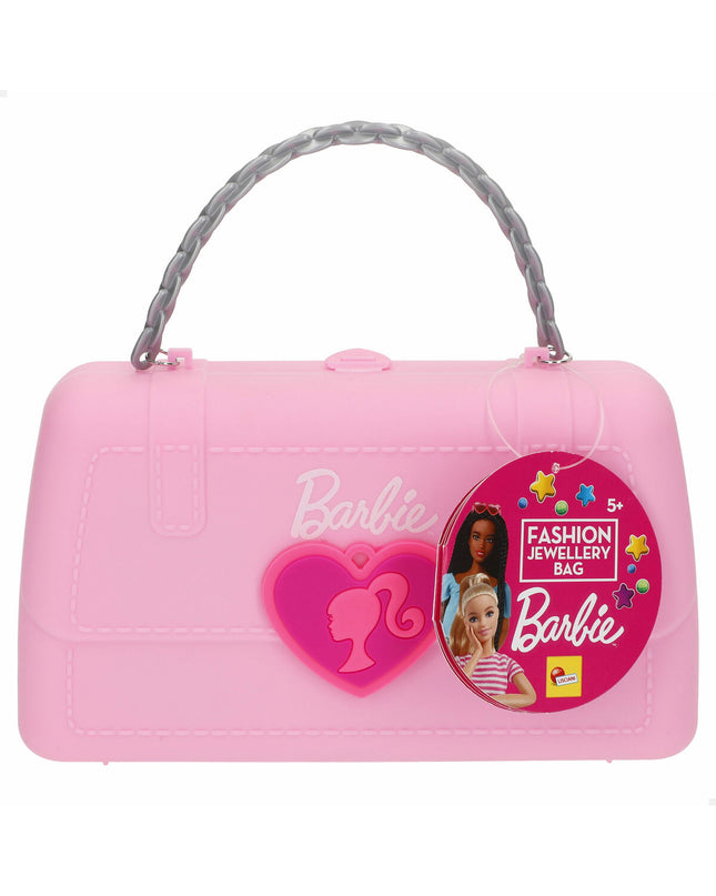 Barbie plastic reusable shopping bags, 19x12x7 cm, set of 12, ideal for pretend play and toy storage.