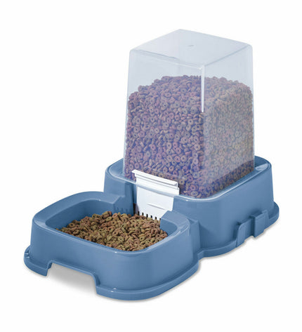 Tontarelli small animal food bowl in beige, measuring approximately 36x22x24 cm, suitable for pet rodents or small pets.