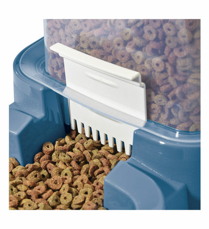 Tontarelli small animal food bowl with dimensions 36.1 x 21.6 x 24.2 cm, durable plastic for pet feeding.