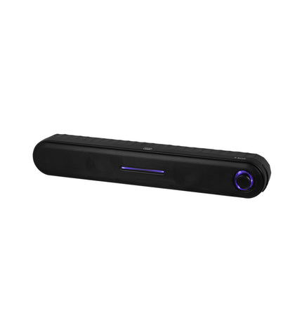 Trevi SB 8312 TV soundbar with 30W power, black electronic audio device for enhanced TV sound.
