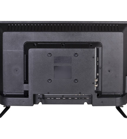 Trevi 24-inch Full HD LED Smart TV showing a vibrant screen with a modern black bezel and adjustable stand.