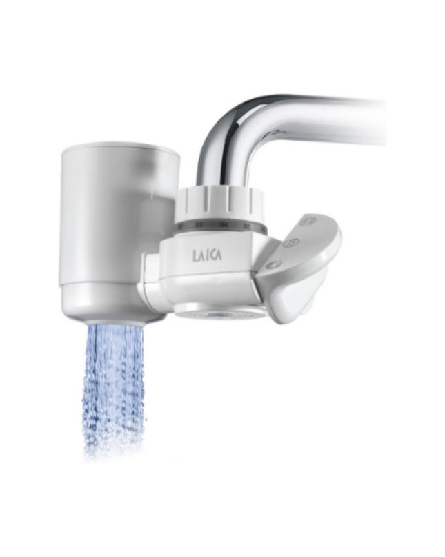 LAICA Venezia faucet filter for kitchen and home use, designed to improve tap water quality.