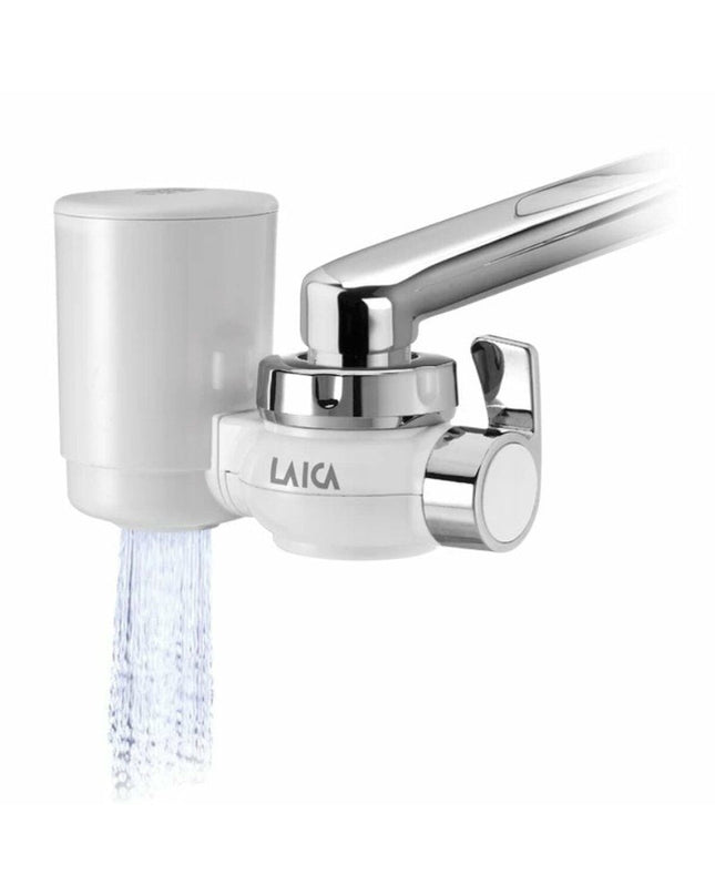 LAICA R20A water filter system for outdoor garden decoration, showcasing modern design and durable construction.