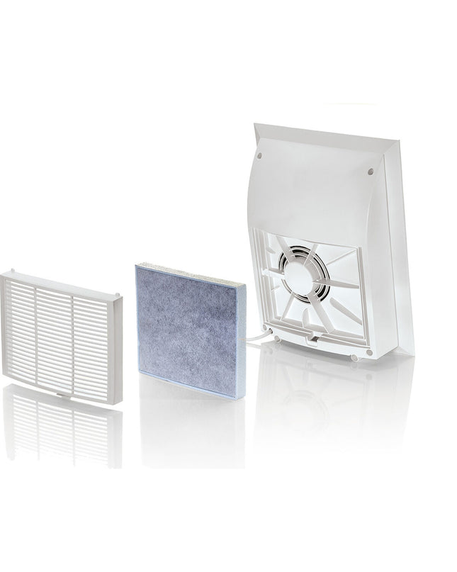 Portable LAICA air conditioner and air purifier unit with vents and control panel for home use.