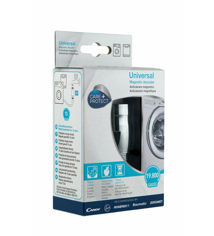 Care WMD1001 W coffee machine descaler bottle with label and cap, designed for household coffee and tea appliances.