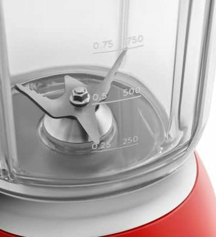 Smeg BLF03RDEU red 800W compact hand blender with 1.5L container for kitchen mixing and blending tasks
