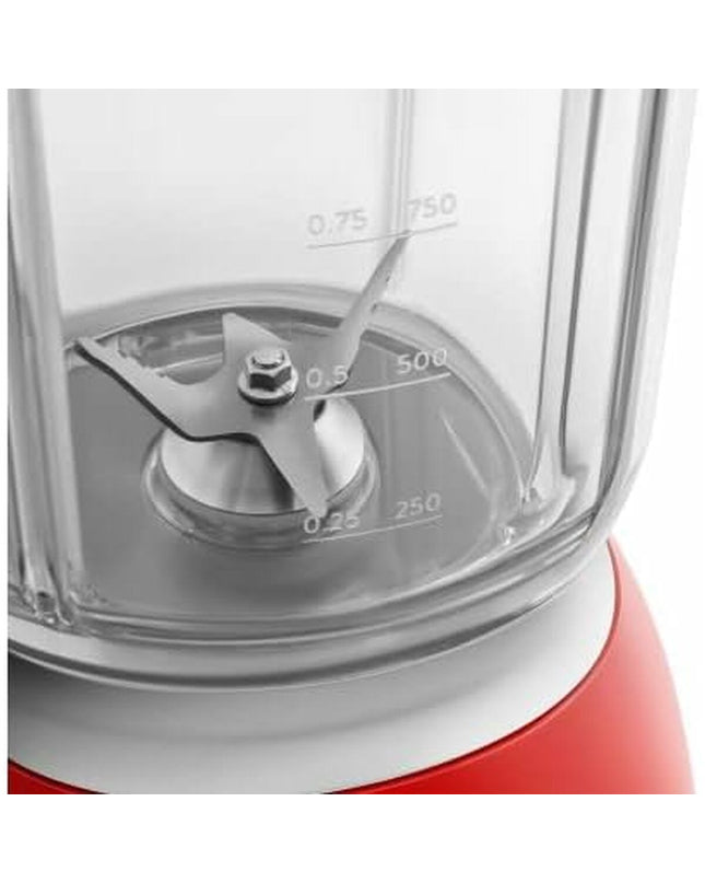 Smeg BLF03RDEU red 800W compact hand blender with 1.5L container for kitchen mixing and blending tasks