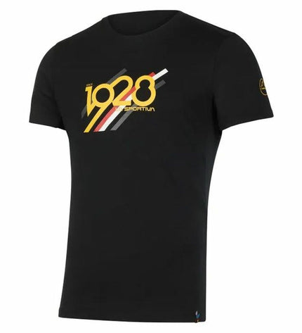 La Sportiva short-sleeve sport T-shirt for outdoor activities, featuring breathable fabric and active fit.