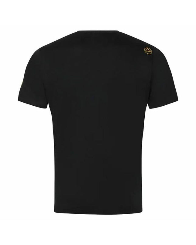 La Sportiva short-sleeve sport T-shirt for outdoor activities, featuring breathable fabric and athletic fit.