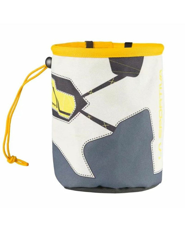 La Sportiva Wandelrugzak 06J Wit outdoor and hiking backpack with multiple compartments and adjustable straps.