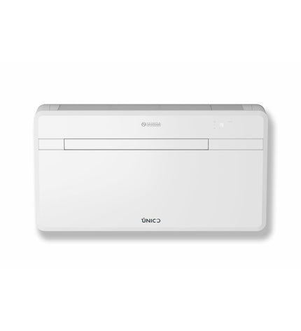 Portable Olimpia Splendid Wit air conditioner unit with vents and controls, designed for home cooling and comfort.