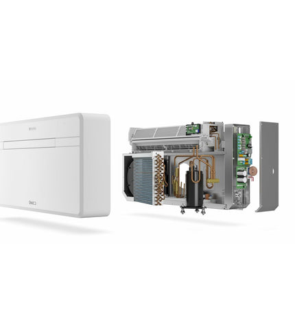 Portable Olimpia Splendid Wit air conditioner with digital control panel and adjustable vents, designed for home and cooling.