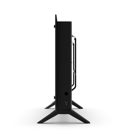 Olimpia Splendid 99238 black 2000W portable digital heater and air conditioner for home use, compact and modern design.