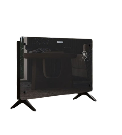 Olimpia Splendid 99238 black 2000W digital heater for home and kitchen, portable air conditioning unit with control panel