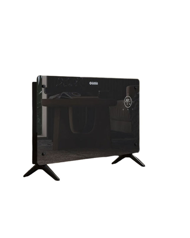 Olimpia Splendid 99238 black 2000W digital heater for home and kitchen, portable air conditioning unit with control panel