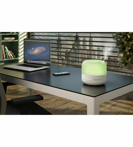 Olimpia Splendid Astomi Sound 400 ml portable air humidifier for home and kitchen use with sleek design.