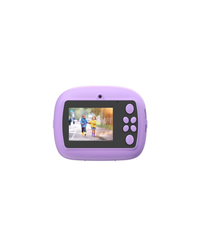 Celly KIDSCAMPRINTVL toy camera for kids, colorful electronic toy camera with printing features, suitable for children.