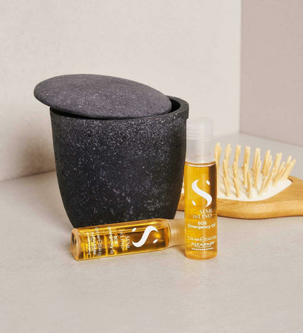 Alfaparf Milano Semi di Lino haarbehandeling in 13 ml, haarverzorgingsproduct voor gezond haar en glans.