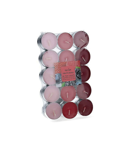 Magic Lights Geurkaarsen Rode Vruchten Was, decorative scented candles for home and kitchen ambiance, with fruit-inspired design.