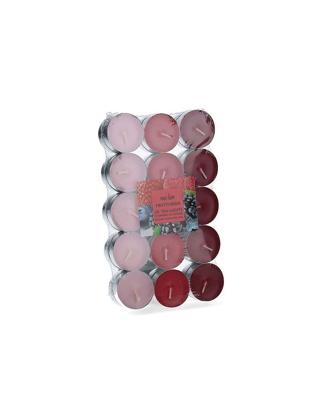 Magic Lights Geurkaarsen Rode Vruchten Was, decorative scented candles for home and kitchen ambiance, with fruit-inspired design.