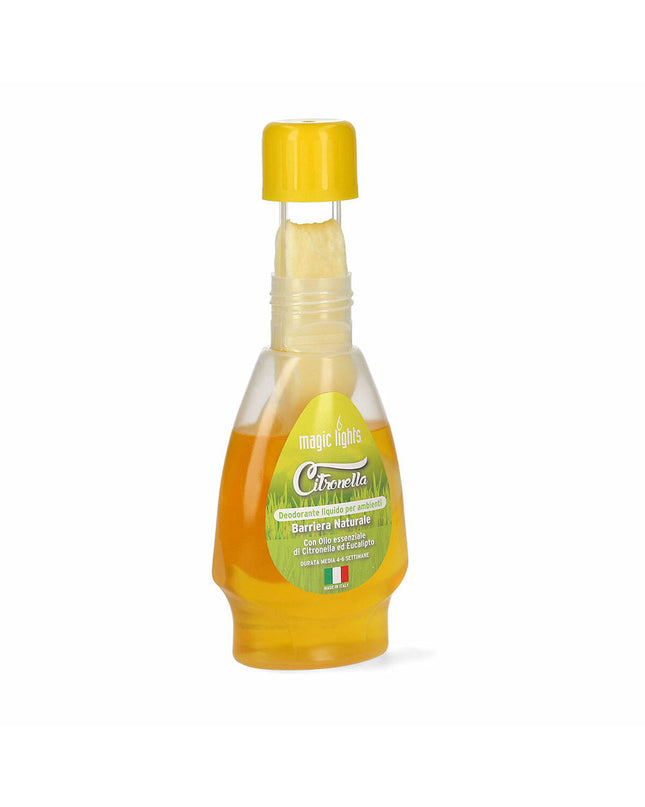 Magic Lights Citronella air freshener in 375 ml bottle, designed for home and kitchen decor with a decorative lighting feature.