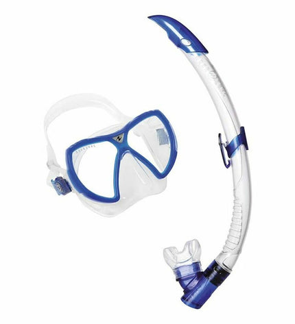 Aqua Sphere VisionFlex multicolour adult snorkel mask with clear lenses, designed for watersport and outdoor swimming activities.