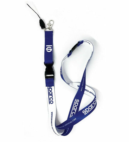 Blue Sparco S099114AZ foldable umbrella for bags, compact and lightweight, with a sleek design and sturdy canopy.