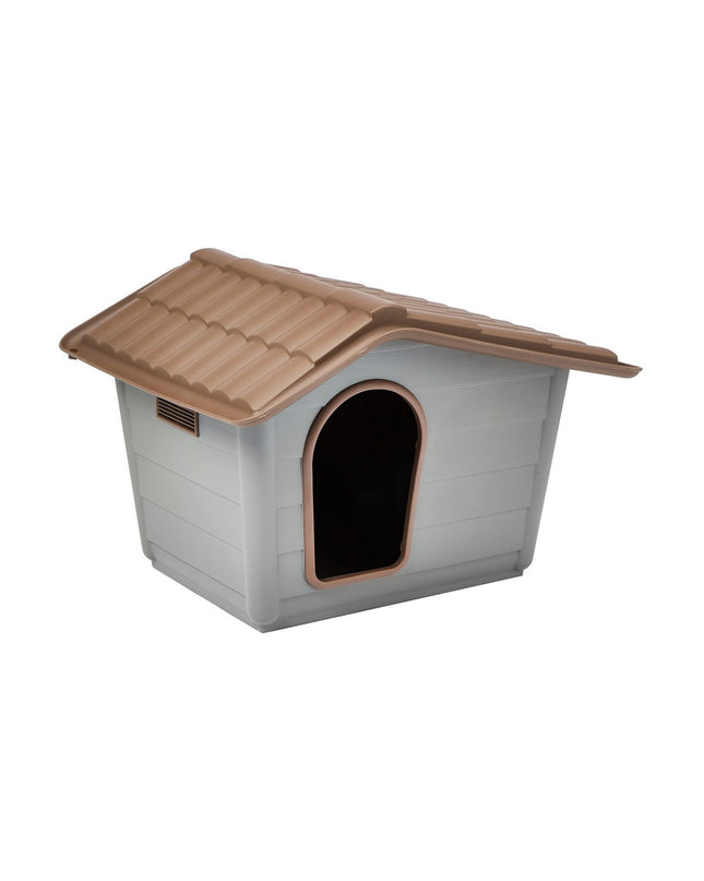 Nayeco Eco mini dog crate in green plastic, measuring 60 x 50 x 41 cm, suitable for small dogs like Hond.