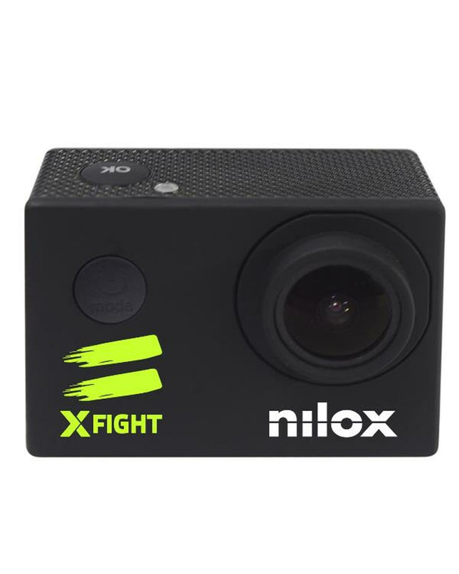 Nilox sport and outdoor electronic device with model number NXACXFIGHTSE, shown in the image.