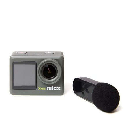 Nilox Hoezen Nilox NXACXMIC protective case for sport and outdoor electronics, shown on the product with branding details.