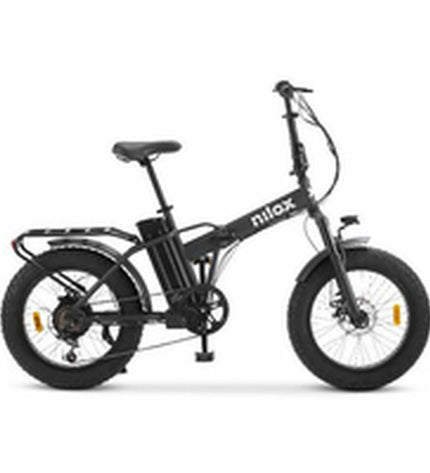 Blue Nilox X8 PRO electric bike with 20-inch wheels, 250W motor, designed for sport and outdoor riding.