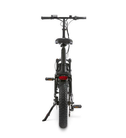 Nilox NXEBX10BK electric bike in black with 20-inch wheels, 250W motor, and 13000mAh battery, designed for sport and outdoor riding.