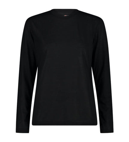 Black Campagnolo sport shirt for outdoor activities, ideal for camping and hiking, shown in the image.