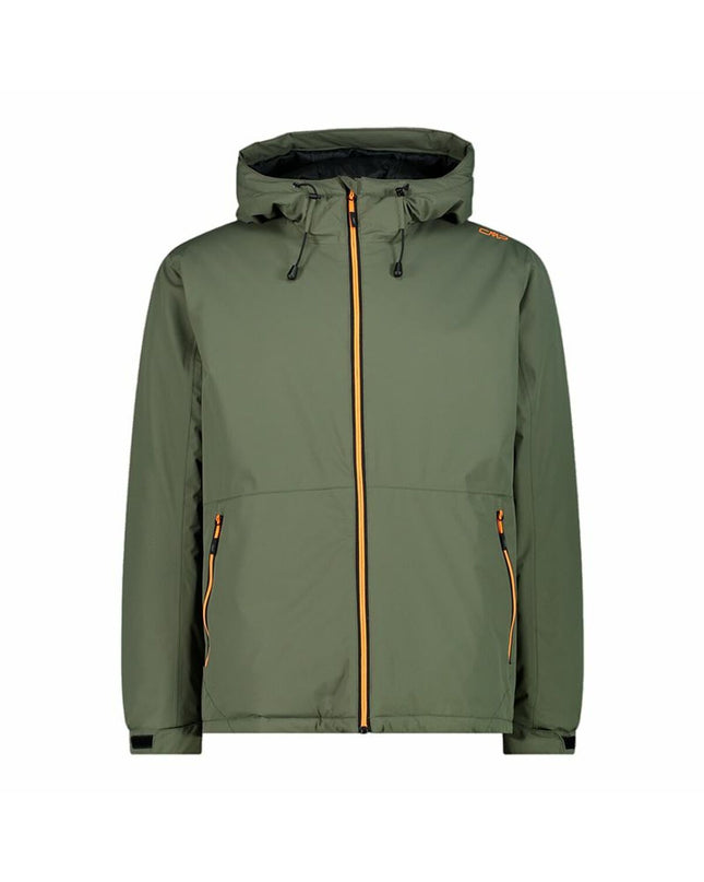 Dark gray men's sport jacket by Campagnolo, outdoor and sportswear, featuring a lightweight, durable design for active outdoor use.