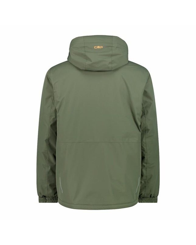 Dark gray men's sports jacket by Campagnolo, designed for outdoor activities and sports, with a sleek, comfortable fit.