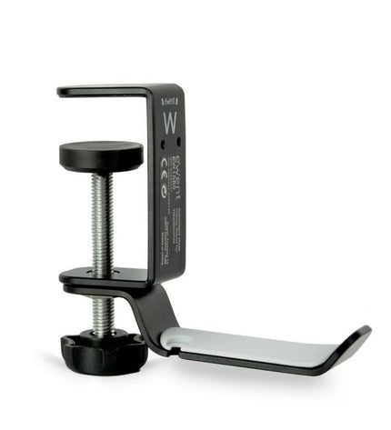 Black Ewent EW1585 gaming headset support stand with plug-and-play design for gaming consoles and electronics.