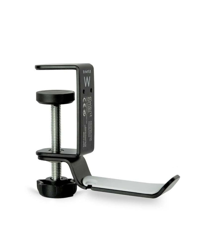 Black Ewent EW1585 gaming headset support stand with plug-and-play design for gaming consoles and electronics.