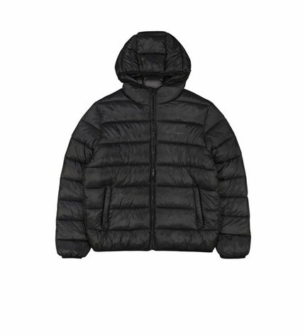 Black Champion men's sport jacket for outdoor activities, featuring a sleek design and athletic fit.