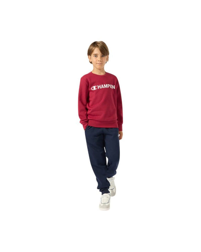 Children's Champion jogging suit for sport and outdoor activities, featuring comfortable fabric and sporty design.