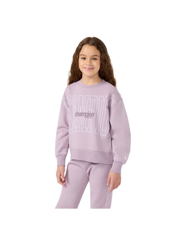 Children's Champion jogging suit for sports and outdoor activities, featuring comfortable athletic pants and jacket.