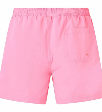 Pink men's swim trunks by Kappa, Fultomi style, designed for water sports and outdoor activities.
