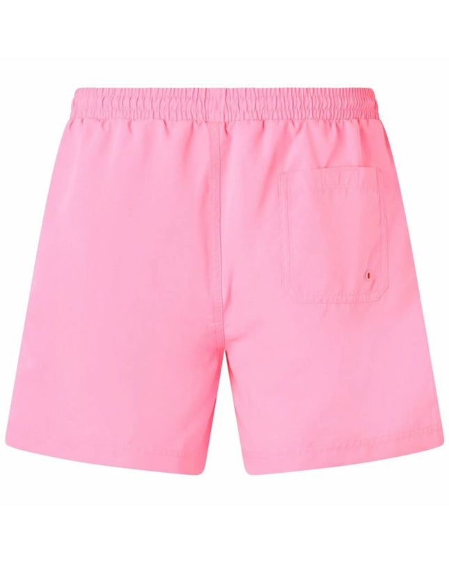 Pink men's swim trunks by Kappa, Fultomi style, designed for water sports and outdoor activities.