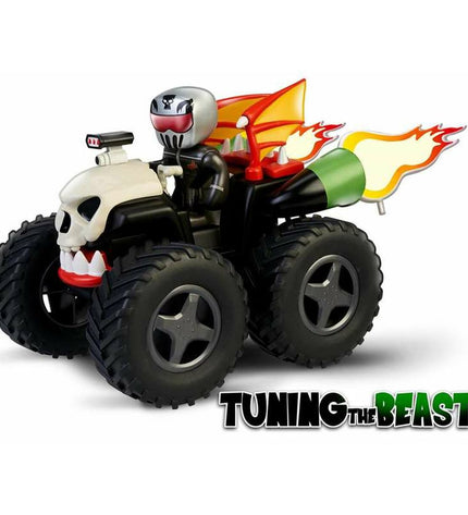 Famosa Quad Famosa Swap Riders toy set featuring colorful action figures and bikes for imaginative play.