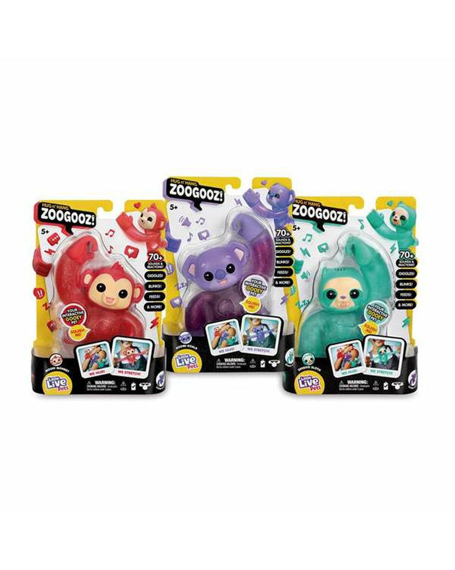 Famosa Zoogooz Little Live Pets interactive toy, 17 cm electronic pet with colorful features and playful design.