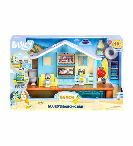 Bluey toy set featuring Bluey and friends, colorful dolls and action figures from Bluey playset, perfect for kids' imaginative play