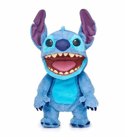 Soft Stitch plush toy with sound, 30 cm, perfect for children, made of plush material in playful Stitch design.