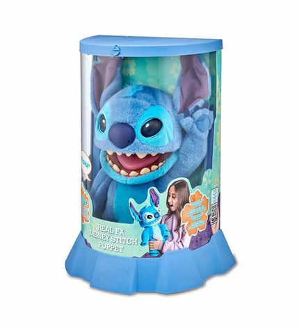 Soft Stitch plush toy with sound, 30 cm, adorable plushie for children from the Stitch brand, featuring colorful fabric and cute design.